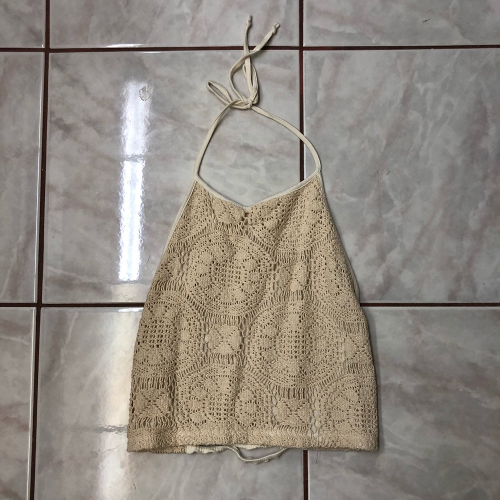 Brandy Melville backless Cropped Top